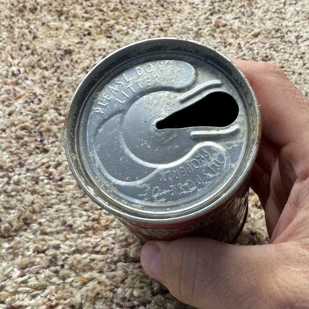 Vintage Silver Top Beer Can Duquesne Brewing Pittsburgh PA‎ Old Time Lager 12oz